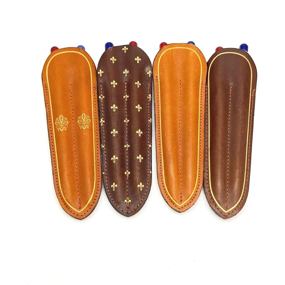 Tecno 62 Italy Gold Fitzpatrick's Supermarket Pen Set in Leather Case